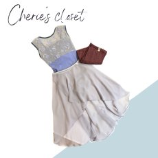 画像1: 【CHERIE'S CLOSET】 Blue base コーデ　Lサイズ (1)