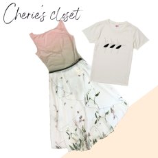 画像1: 【CHERIE'S CLOSET】 Flower コーデ　Lサイズ (1)