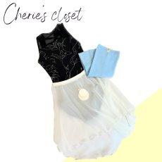 画像1: 【CHERIE'S CLOSET】<brモノトーンコーデ　Lサイズ (1)