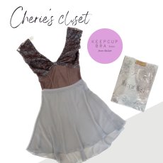 画像1: 【CHERIE'S CLOSET】 Brownリボンコーデ (1)