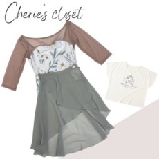 画像1: 【CHERIE’S CLOSET】花のワルツコーデ (1)