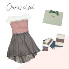 画像1: 【CHERIE’S CLOSET】マカロンコーデ (1)