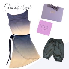 画像1: 【CHERIE’S CLOSET】グラデーションセットアップコーデ (1)