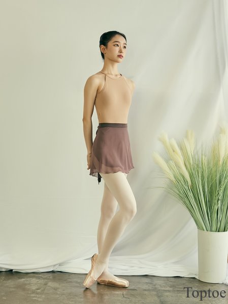 画像1: 【Erell】YURI Chiffon skirt (1)